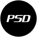 Logo marki streetwear Post Show Disorder (PSD)