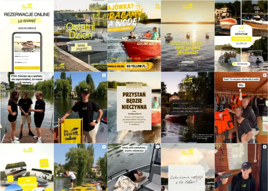 go yellow - social media oraz meta ads
